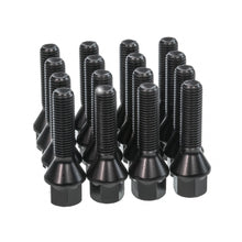 Load image into Gallery viewer, 10PCS BMW Extended Wheel Bolts - M14X1.25 Black Late Model BMW Mini F20 F30 F40 G30 X6