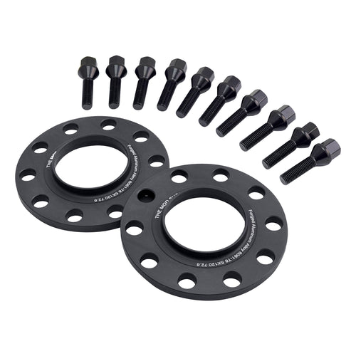 12mm BMW Alloy Wheel Spacers Kit 5X120 72.6 - Late Model BMW F10 F20 F82