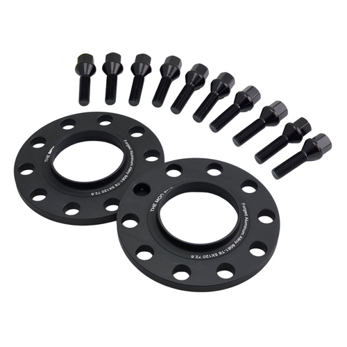 12mm BMW Alloy Wheel Spacers Kit 5x120 72.6 E90
