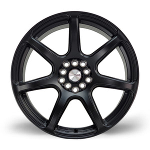 18X9.5 inch black alloy mag wheels for cars