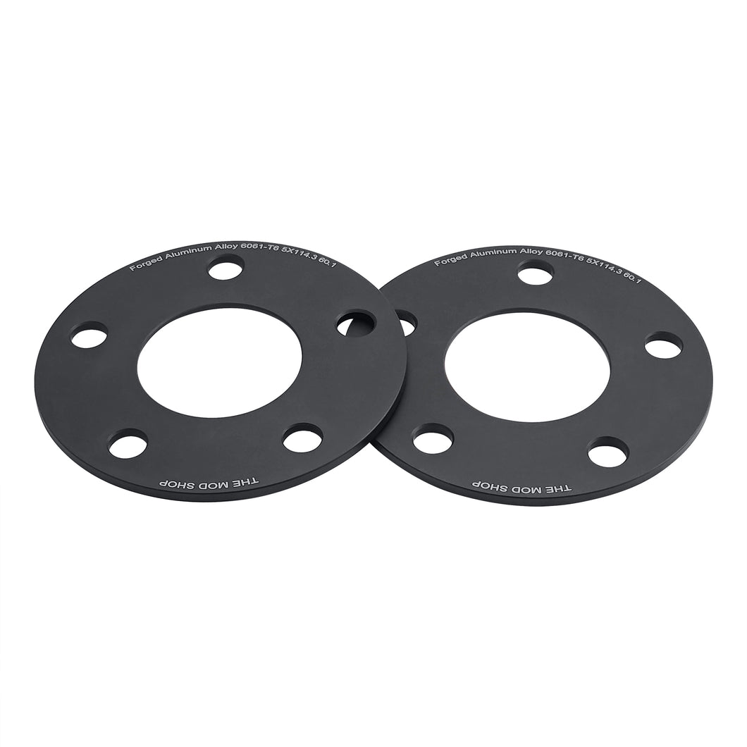 5mm alloy wheel spacers for toyota 5x114.3 p.c.d. 60.1 centre bore