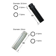 Load image into Gallery viewer, Wheel Nuts Spline Drive Key - 6 Spline M12 M14 Large