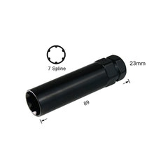 Load image into Gallery viewer, 7 spline wheel nut key socket 23mm outer diameter