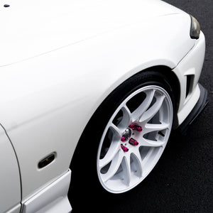 S15 on 18X9.5 alloy mag wheels and tyres