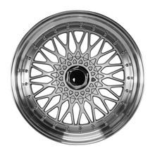 Load image into Gallery viewer, BSRS Silver/Polished Lip Wheel and Tyre Combo 18X9.5 +35 5X114.3/5X120