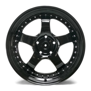 18X8.5 alloy mag wheels gloss black for car