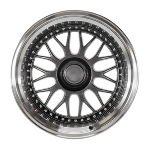 MS11 - GUNMETAL/POLISHED LIP