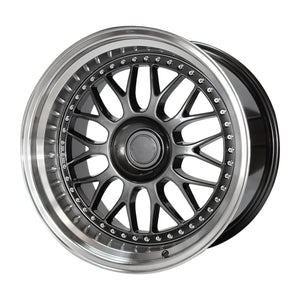 MS11 - GUNMETAL/POLISHED LIP