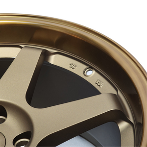 18X9.5 5X114.3 bronze alloy wheels