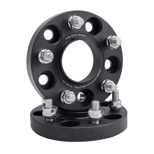 20mm BMW wheel adapter converting 5x120 to 5x114.3 bolt pattern