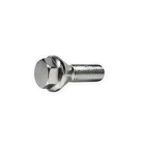 Close-up of M14x1.5 wheel bolt for European mags