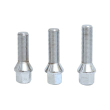 Load image into Gallery viewer, 10 Piece E90 E92 BMW Extended Wheel Bolt Kit – M12x1.5 Thread Pitch, Steel Chrome Finish