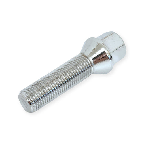 BMW M12x1.5 Extended Wheel Bolts – Chrome Finish, High-Strength Steel