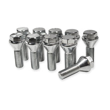 Load image into Gallery viewer, M12x1.5 V2 wheel bolts set for secure alloy wheel spacers adaptor kit. 