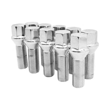 Load image into Gallery viewer, 10PCS BMW Extended Wheel Bolts - M14X1.25 Chrome Late Model BMW Mini F20 F30 F40 G30 X6