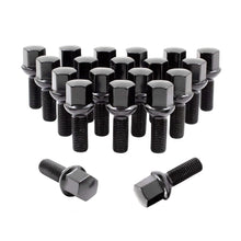 Load image into Gallery viewer, 10PCS Mercedes Extended Wheel Bolts - M14X1.5 Black (R12 Ball Seat)