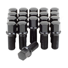 Load image into Gallery viewer, Mercedes Extended Wheel Bolts - M14X1.5 Black (R12 Ball Seat)