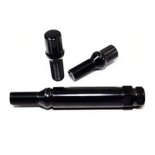 Load image into Gallery viewer, 20PCS + Key Audi Volkswagen 42mm Spline Drive Extended Wheel Bolts - M14X1.5 Black