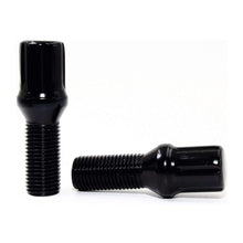 Load image into Gallery viewer, 20PCS + Key Audi Volkswagen 47mm Spline Drive Extended Wheel Bolts - M14X1.5 Black