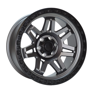 17X9 alloy wheels 6X114.3 for nissan navara 4wd