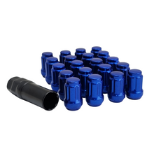 Load image into Gallery viewer, Spline Drive Steel Wheel Nuts - Blue