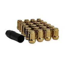 Load image into Gallery viewer, Spline Drive Steel Wheel Nuts - Gold