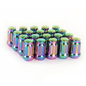 Spline Drive Steel Wheel Nuts - Neon Chrome