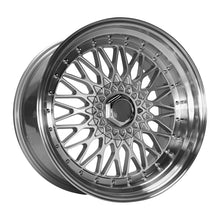 Load image into Gallery viewer, BSRS Silver/Polished Lip Wheel and Tyre Combo 18X9.5 +35 5X114.3/5X120