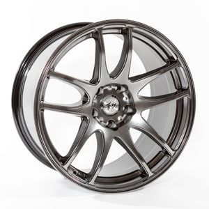 MS02 Hyper Black  Staggered Wheel and Tyre Combo 18X9.5 +22 5X114.3 F/18X10.5 +22 5X114.3 R